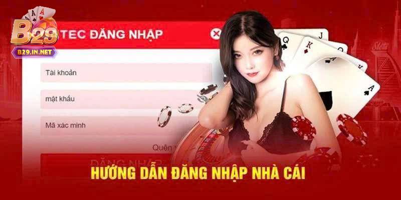 Các bước đăng nhập đơn giản